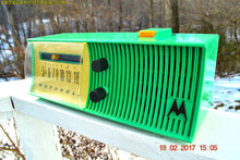 Charger l&#39;image dans la galerie, SOLD! - Feb 11, 2019 - Sea Green Mid Century Retro Jetsons 1957 Motorola 57H Tube AM Radio Excellent Condition! - [product_type} - Motorola - Retro Radio Farm