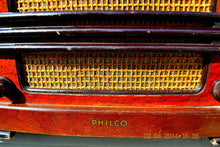 Load image into Gallery viewer, SOLD! - Sept 18, 2014 - BEAUTIFUL Wood Art Deco Retro 1946 Philco 46-132 AM Tube Farm Radio Works! - [product_type} - Philco - Retro Radio Farm