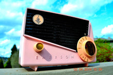 Load image into Gallery viewer, SOLD! - July 11, 2014 - AWESOME PINK AND BLACK Retro Vintage 1957 Emerson 851 AM Tube Radio WORKS! - [product_type} - Emerson - Retro Radio Farm