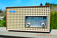 Charger l&#39;image dans la galerie, SOLD! - Dec 24, 2014 - SAHARA TAUPE Atomic Age Vintage 1957 General Electric T-166 Tube AM Radio WORKS! - [product_type} - General Electric - Retro Radio Farm
