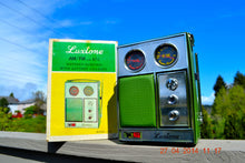 Load image into Gallery viewer, SOLD! - May 18, 2014 - WOW! NOS Olive Green Retro Vintage 1960&#39;s Luxtone Portable AM FM Radio WORKS! - [product_type} - Luxtone - Retro Radio Farm