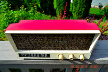 Load image into Gallery viewer, SOLD! - May 29, 2014 - BEAUTIFUL CORAL PINK Retro Vintage 1959 Arvin 2585 Tube AM Radio WORKS! - [product_type} - Arvin - Retro Radio Farm