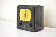 画像をギャラリービューアに読み込む, Clockette 1937 Emerson Model 157 真空管 AM ラジオ レリック 動作します!