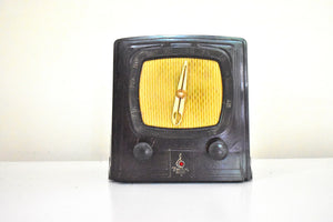 Clockette 1937 Emerson Model 157 真空管 AM ラジオ レリック 動作します!