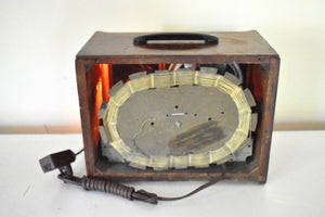 Golden Age of Radio 1940 Emerson Model 179 Wood Vacuum Tube Radio Beauty Sounds Great Looks Like Old Shoeshine Box!