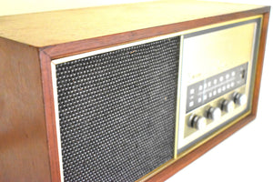 Wood Cabinet Modern Technology 1969 Emerson Model 31T56 AM FM Solid State Radio Sounds Fantastic!