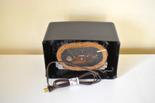 Load image into Gallery viewer, Espresso Brown Bakelite 1940 Emerson Model 330 AM Tube Radio Sounds Marvelous! Excellent Condition!