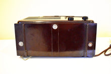 Load image into Gallery viewer, Bluetooth MP3 Ready - 1940 Emerson Model 333 AM Brown Bakelite Vacuum Tube Clock Radio Classic and Classy!