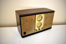 Load image into Gallery viewer, Bluetooth Ready To Go - Walnut Wood Grain Vintage 1965 GE Model T-250A AM FM Radio Dual Speaker! Sounds Great!