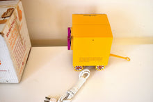 Load image into Gallery viewer, Circus Wagon 1970 GE General Electric Model C3600A AM Vintage Radio Your Kids Will Love It!
