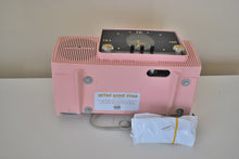 Load image into Gallery viewer, Bluetooth Ready To Go - Princess Pink 1959 GE General Electric Model 913D AM Vacuum Tube Clock Radio