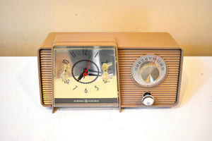 Sandalwood Beige 1964 GE General Electric Model C-409E AM Vintage Radio Sounds Terrific Excellent Condition!