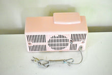 Load image into Gallery viewer, Chiffon Pink 1958 GE General Electric Model C-406A AM Vintage Radio Little Cutie in Excellent Plus Condition!