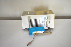 Bluetooth Ready To Go - Ivory White 1960 General Electric Model C410C AM Radio Excellent Condition Works Great!