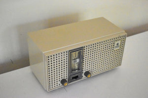 Almond Beige 1961 General Electric Model T-230C AM FM Vintage Radio Mid Century Retro Beauty!