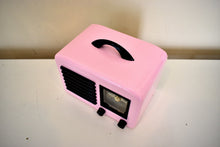 Load image into Gallery viewer, Betty Pink and Black 1947 General Television Model 100-1 Vacuum Tube AM Radio Works Great!