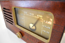 Charger l&#39;image dans la galerie, Cedarwood 1951 General Electric Model 430 Vacuum Tube AM Radio Excellent Condition! Sounds Great!