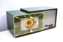 Load image into Gallery viewer, Avocado Green 1953 Capehart Farnsworth Model T-62 AM Vintage Vacuum Tube Radio Top Performer and Construction!