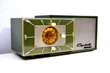 Load image into Gallery viewer, Avocado Green 1953 Capehart Farnsworth Model T-62 AM Vintage Vacuum Tube Radio Top Performer and Construction!