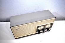Load image into Gallery viewer, Dove Gray and White 1961 Westinghouse Model H-761N7B AM/FM Vacuum Tube Radio Beauty and Tone Blaster!