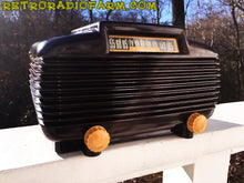 画像をギャラリービューアに読み込む, SOLD! - Mar 4, 2016 - EXTREMELY RARE Art Deco Vintage Retro Industrial Age 1950 Cromwell Model 1020 Bakelite Tube Radio Totally Restored! - [product_type} - Cromwell - Retro Radio Farm