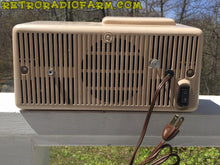 画像をギャラリービューアに読み込む, SOLD! - Dec 2, 2016 - BLUETOOTH MP3 READY - Taupe and Ivory 1959 General Electric Model C-405 Tube AM Clock Radio - [product_type} - General Electric - Retro Radio Farm