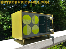 Load image into Gallery viewer, SOLD! - July 3, 2017 - AVOCADO Green Retro Mid Century Vintage 1972 Zenith Model C-412F AM FM Solid State Radio Amazing! - [product_type} - Zenith - Retro Radio Farm