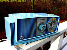 Load image into Gallery viewer, SOLD! - Jan 17, 2017 - BLUE on Blue Mid Century Retro 1963 Motorola Model C19B60 Tube AM Clock Radio Totally Restored! - [product_type} - Motorola - Retro Radio Farm