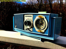 Load image into Gallery viewer, SOLD! - Jan 17, 2017 - BLUE on Blue Mid Century Retro 1963 Motorola Model C19B60 Tube AM Clock Radio Totally Restored! - [product_type} - Motorola - Retro Radio Farm