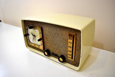 Bluetooth Ready To Go - Chateau Ivory 1953 Arvin 758T AM Vacuum Tube Radio Rare Model Excellent Condition and Sounds Great!