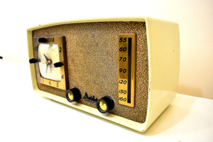 Bluetooth Ready To Go - Chateau Ivory 1953 Arvin 758T AM Vacuum Tube Radio Rare Model Excellent Condition and Sounds Great!