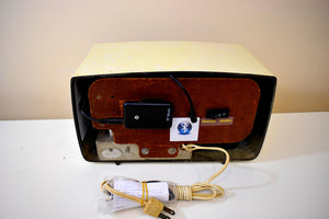 Bluetooth 準備完了 - シャトー アイボリー 1953 アーヴィン 758T AM 真空管ラジオ レア モデル 状態が良く、音も素晴らしい！
