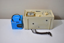 Load image into Gallery viewer, Smart Speaker Ready To Go - Foam Ivory Vintage 1946 Madison Model 940-AU AM Vacuum Tube Clock Radio Rare and Very Nice Looking!
