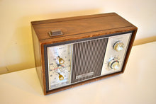 Load image into Gallery viewer, Bluetooth Ready To Go - Wood Paneled 1964 Magnavox Model 0007 AM Vacuum Tube Radio Sounds Great! Looks 60s Mod!