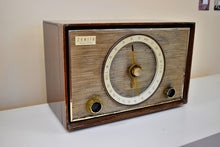 Load image into Gallery viewer, Mahogany Brown Wood 1951 Zenith Model 8C01-8C02 AM/FM Vacuum Tube Radio Sounds Wonderful!