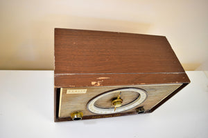 Mahogany Brown Wood 1951 Zenith Model 8C01-8C02 AM/FM Vacuum Tube Radio Sounds Wonderful!