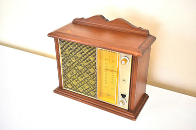 Royal Oak 1968 Motorola Model TT23FS Solid State Transistor AM FM  Radio Sounds Great! Little Kitchen Screamer!