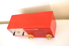 Load image into Gallery viewer, Cardinal Red 1955 Motorola Model 56CS3A AM Vacuum Tube Radio Superb Sounding Red Hot Looking!