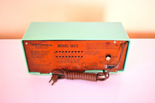 Load image into Gallery viewer, Seafoam Green 1956 Motorola Model 56CS AM Vacuum Tube Radio Superb Sounding Near Mint Condition!