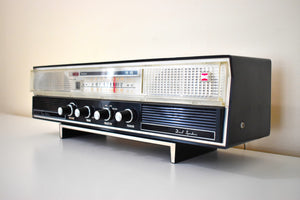 Kanji Black and White Late Fifties Early Sixties Onkyo Model FM-820UH Vacuum Tube AM FM Shortwave Radio Rare Beauty Sounds Great Mint Condition!