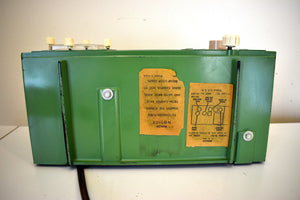 Spring Green 1953 Philco Transitone Model 53-701X AM Vacuum Tube Radio Rare Pretty Color Combo Sounds Great!