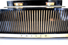 画像をギャラリービューアに読み込む, ヘッドレス ブラック 1958 Philco Predicta モデル H838-124 真空管 AM ラジオのサウンドは素晴らしいです ~ WeIrD!
