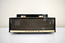Load image into Gallery viewer, Headless Black 1958 Philco Predicta Model H838-124 Vacuum Tube AM Radio Sounds Great ~ WeIrD!