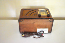 Load image into Gallery viewer, Artisan Handcrafted Original Vintage Wood 1937 Philco Model 37-12 Vacuum Tube AM Radio Sounds Great Excellent Condition!