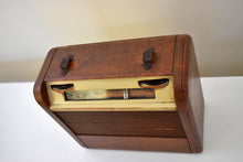 Load image into Gallery viewer, Smart Speaker Ready To Go - Wood Vintage 1948 Philco Model 48-300 Portable AM Vacuum Tube Radio Nice Woody!