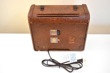 Load image into Gallery viewer, Smart Speaker Ready To Go - Wood Vintage 1948 Philco Model 48-300 Portable AM Vacuum Tube Radio Nice Woody!