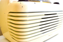 画像をギャラリービューアに読み込む, アイボリー ベークライト ヴィンテージ 1948 フィルコ モデル 48-460 AM ラジオ カバのように大音量!