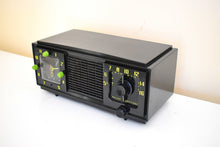 Load image into Gallery viewer, Green Hornet Black 1953 Philco Model 53-701 AM Vacuum Tube Radio Early Tech Age Look! Sounds Great!