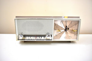 Sandstone 1964 Philco Model L785-124 AM Vacuum Tube Radio Sounds Lovely Drop Dead Mint Condition!