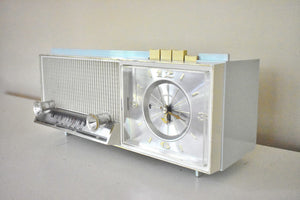 Diamond Blue 1964 Philco Model M-716-124 AM Vacuum Tube Radio Sounds and Looks Lovely!